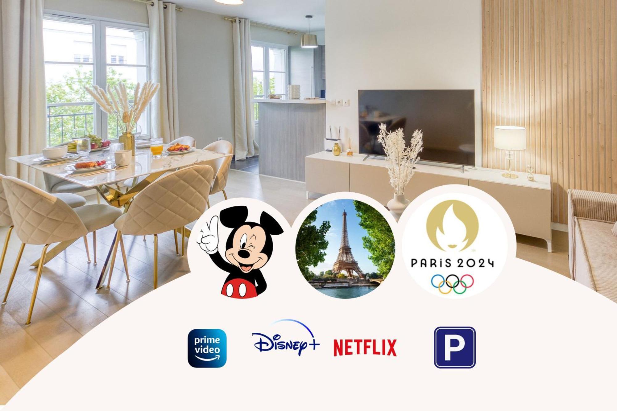 Disneyland - Val D'Europe A Pied - Paris Serris Kültér fotó